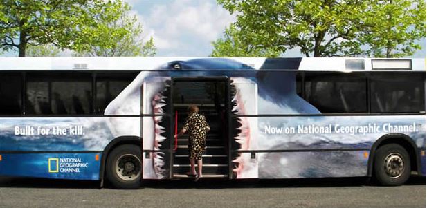National Geographic Gerilla Pazarlama