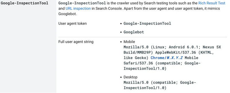 Google-InspectionTool