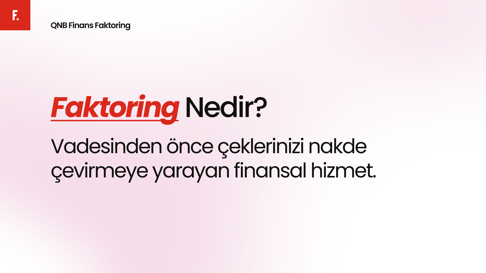 Faktoring Nedir?