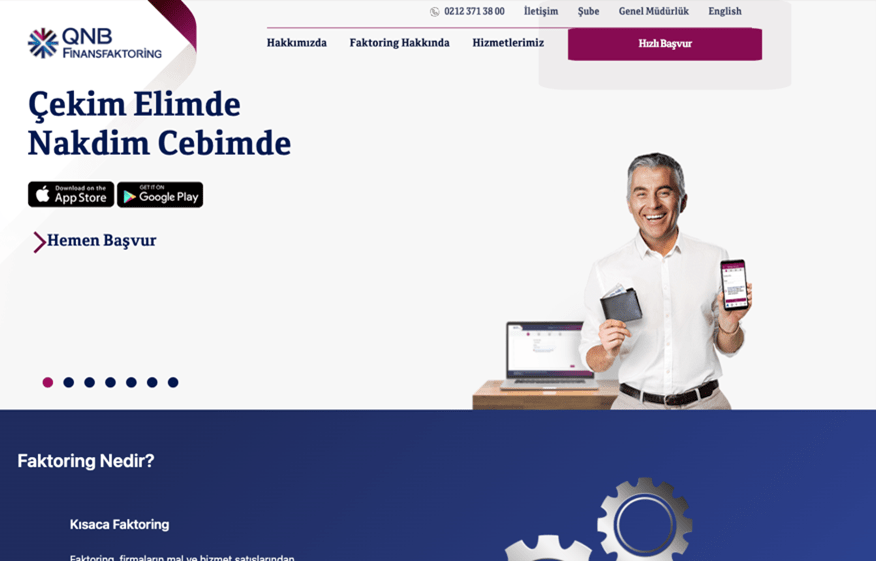 QNB Faktoring - Eski Site