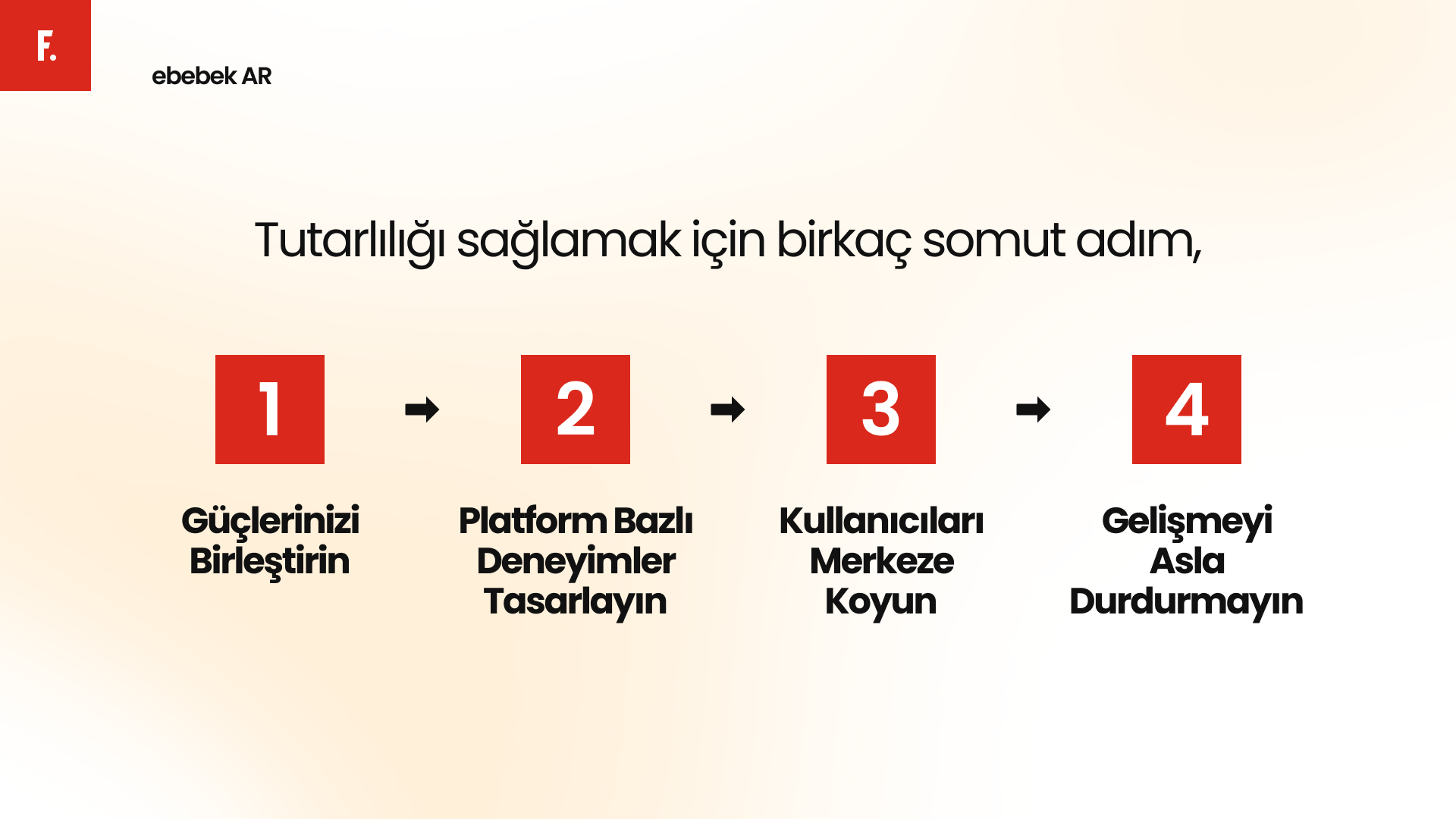 Tutarlılık Adımları