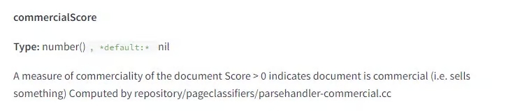 Google, Bir Sayfanın Ne Kadar Ticari Olduğunu Algılar