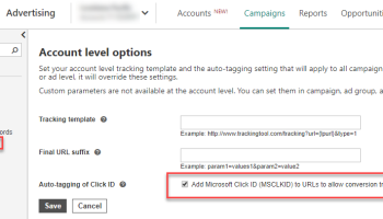 Microsoft Advertising UTM Auto-Tagging Güncellemesi